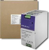Qoltec DIN rail power supply 240W, 24V, 10A