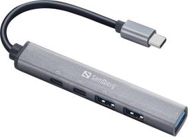 Sandberg 336-50 USB-C to 3xUSB-A+2xUSB-C Saver