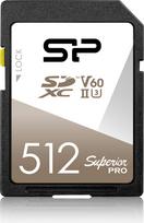 Silicon Power memory card SDXC 512GB Superior Pro UHS-II