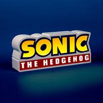 Sonic The Hedgehog Logo Light