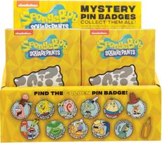 SpongeBob SquarePants Mystery Pins CDU