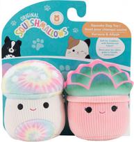 Squishmallows Šuns žaislai, 9 cm, 2 vnt.