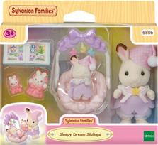 Sylvanian Families Broliukai su pižamomis