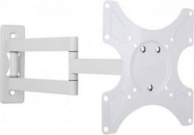 Techly Wall mount for TV LCD/LED/PDP double arm 19-37'' 25 kg VESA white