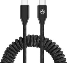 Tellur Extendable USB-C to USB-C Cable PD60W up to 1.8m Black