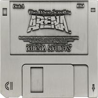 The Elder Scrolls Arena Floppy Disk Replica