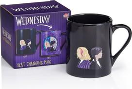 Wednesday Puodelis su termo paveikslėliu – Trečiadienė ir Enida