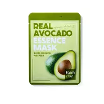 FARMSTAY Real Essence Mask (Avocado) – maitinanti veido kaukė su avokadu - 23ml