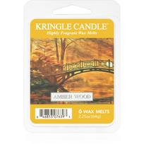 Kringle Candle Amber Wood vaško lydinys 64 g