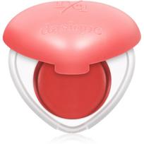 Dasique Souffle Color Pot daugiafunkcė makiažo priemonė lūpoms ir veidui su šepetėliu atspalvis 02 Pomelo Pudding 6.5 g