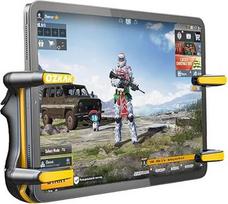 Ozkak Planšetinio kompiuterio žaidimų valdiklis Rapid Fire Mobile 4 Trigger 6 Finger Joystick Gamepad for PUBG COD iPad Android