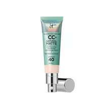 It Cosmetics Cc Natural Matte Base De Maquillaje En Crema Spf40 Fair Porcelaine 32ml