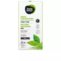 Body Natur Matcha arbatos kūno depiliacinės vaško juostelės 16 U