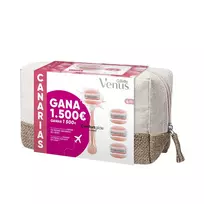 "Gillette Venus Spa Breeze" tualetinis maišelis "Canaries Machine" 4 papildymai