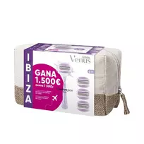 "Gillette Venus Breeze Ibiza" tualetinių maišelių mašinėlė 4 papildymai
