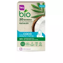 BIO COCO depiliacinės veido vaško juostelės 20 vnt.