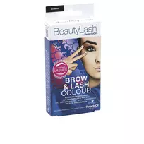 BEAUTYLASH BROW & LASH COLOUR antakių ir blakstienų dažymo rinkinys #Black 1 vnt.