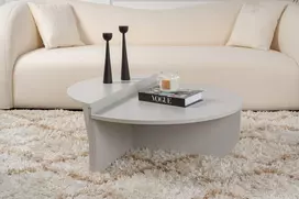 Kavos staliukas, Hanah Home, Orion, pilka, 90 x 30 x 60