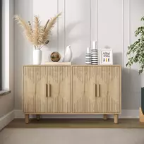 Konsolė, Hanah Home, Roger, Saphire Oak, 120 x 73,6 x 29,6