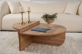 Kavos staliukas, Hanah Home, Orion, Atlanto pušis, 90 x 30 x 60