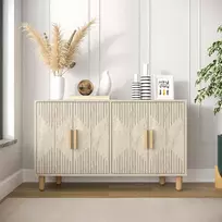Konsolė, Hanah Home, Roger, Travertinas, 120 x 73,6 x 29,6