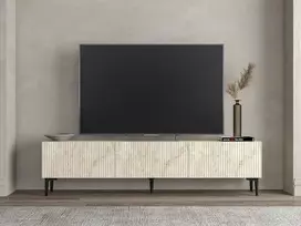 TV stovas, Hanah Home, Oskaras , Travertinas, 180 x 45 x 31,4