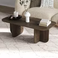 Kavos staliukas, Hanah Home, Becaj, Riešutas, 120 x 41,4 x 60