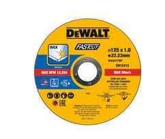 Abrazyvinis pjovimo diskas DeWalt DT20540-QZ; 125 mm; 100 vnt.