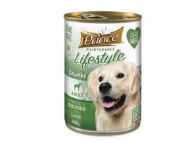PRINCE Lifestyle visavertis šlapias ėdalas šunims su ėriena 5x405g