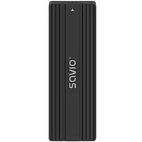 Savio Kastīte cietajam Savio External M.2 NVMe & NGFF Combo AK-84
