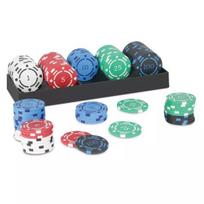 Pokerio žetonų rinkinys – 100 vnt.