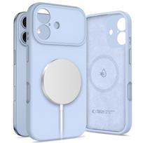 Melsvas dėklas "Tech-Protect Silicone Magsafe" telefonui Apple iPhone 17