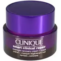 "Clinique Smart Clinical Repai Overnight Recovery Cream + Mask" - naktinis atkuriamasis veido kremas ir kaukė, 50 ml