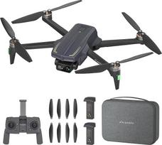 "Ameta" dronas su 4K kamera ir GPS, S20 Pro dronas vaikams ir suaugusiesiems su automatinio grįžimo funkcija / 50 minučių skrydžio laiko / sek mane / išmaniuoju režimu / gestų valdymu, RC kvadrokopteris iki 249 g
