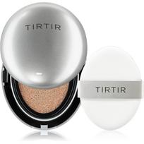 TIRTIR Mask Fit Aura Cushion Mini drėkinamasis makiažo pagrindas kempinėlėje skaistinamojo poveikio atspalvis 33C Hazel 4.5 g