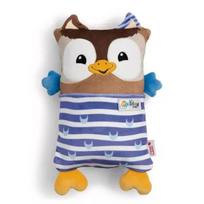 Nici Cosidoos: 2 viename konvertuojamas pliušinis ir pagalvė - 20 x 30 cm, pelėda