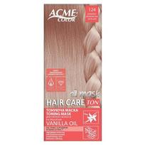 Atspalvį suteikianti plaukų kaukė su laminavimo efektu ACME COLOR HAIR CARE TON OIL MASK Nr. 124