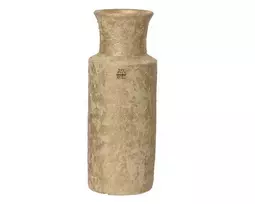 Keraminė vaza TERRACOTTA, auksinės sp., 15 x 40 cm