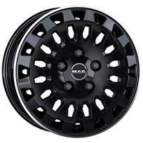 Ratlankis MAK Overland R16x6.5 5x118 ET 65 CB 71.1 (Gloss Black Mirror Ring) (1350 kg)