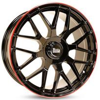 Ratlankis MAM LEICHTMETALLRÄDER R19x8.5 5x100 ET 45 CB 66 (Black Painted Lip Red)