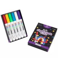 Tookyland: Skystas kreidos markeris visiems paviršiams - 6 vnt.