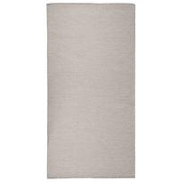 Lauko kilimėlis, taupe spalvos, 100x200cm, plokščio pynimo