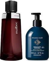 "O Boticário Malbec" kvepalų ir odos priežiūros dovanų rinkinys vyrams su 2 produktais | Malbec Eau de Parfum EDT 100 ml ir drėkinamasis kūno losjonas 200 ml