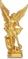 QIANLING San Miguel Arcangel dervos statula religinė Archangel Michael Archangel pergalė prieš šėtoną 12,5" tinka kolekcijai ar dekoravimui
