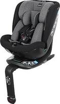 "Inglesina Halley Pro", juoda, 360° kampu besisukanti vaikiška kėdutė, ISOFIX, nuo 0 iki 12 metų (40-150 cm), reguliuojama ir pralaidi orui, patvirtinta pagal ECE R129/03