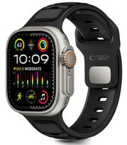 Juoda apyrankė Apple Watch 8 / 9 / 10 / 11 / SE / ULTRA (44 / 45 / 46 / 49 MM) "Tech-Protect Iconband Line"