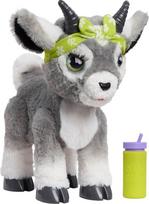 Interaktyvus žaislas "Just Play furReal Daisy The Yoga Goat", 29 cm pliušinė ožka su garso efektais, žaislas vaikams nuo 4 metų