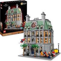 LEGO Marvel Sanctum Sanctorum, 3 pakopų modulinis konstravimo rinkinys su daktaro Strange'o ir Geležinio žmogaus mini figūrėlėmis, "Avengers Endgame" žaislinis namelis, kolekcionuojamas gerbėjų, puiki kambario dekoracija 76218