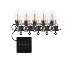 LED saulės dekoracinė girlianda 10xLED/0,6W/1,2V 4,5m IP44 800 mAh