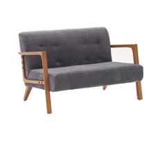 Dvivietė pilka sofa TUMI